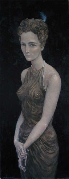 Portrait of Dominique Aury (Pauline Réage), 1965 by Jean-Claude Fourneau (French 1907–1981)